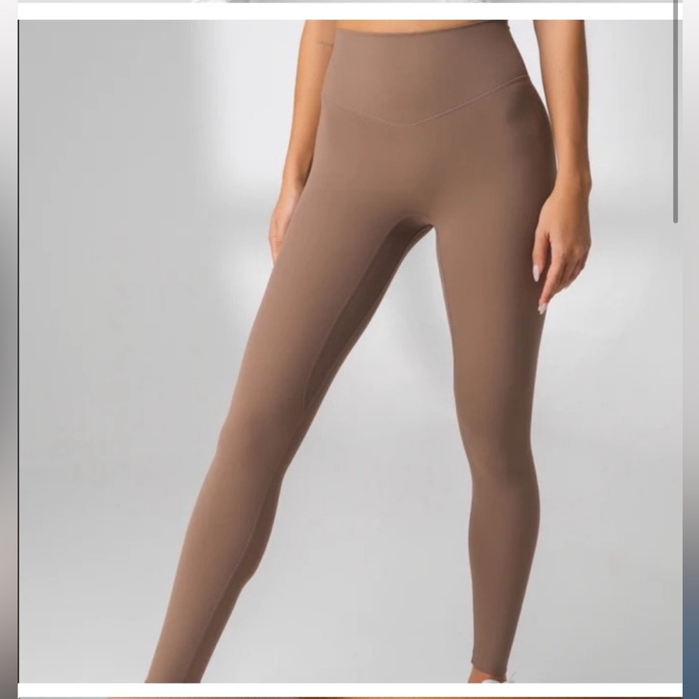 Balance Athletica (rebranded Vitality) Cloud Leggings- Smoky Quartz/ Light Brown